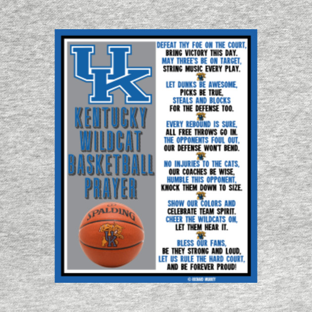 Kentucky Wildcats Basketball Prayer Kentucky Wildcats Basketball